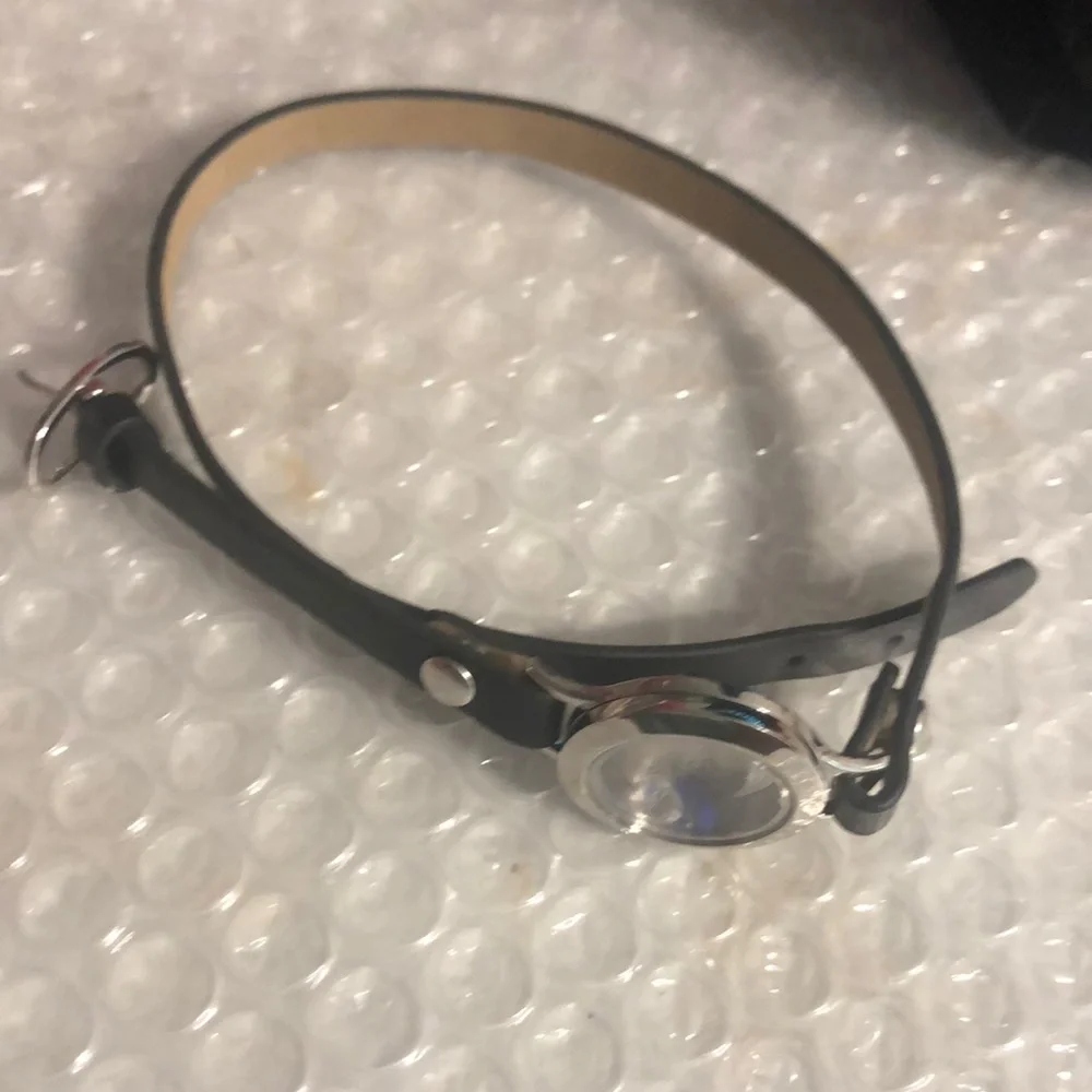 Origami Owl Black and Silver Arm & Wristband